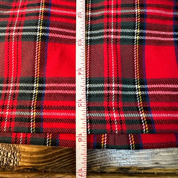 NWT Brandy Melville Cara Plaid Skirt Red Size XS/S (O/S) - Picture 7 of 8